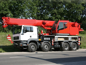 Аренда, услуги автокрана MAN 50 тонн в Красноярске